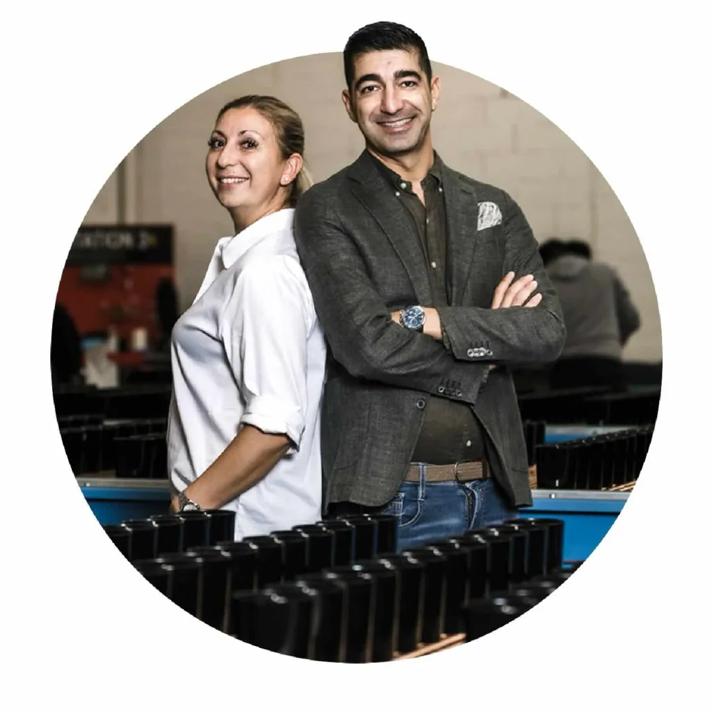 About Candles Scandinavia - Viktor and Nina Garmiani